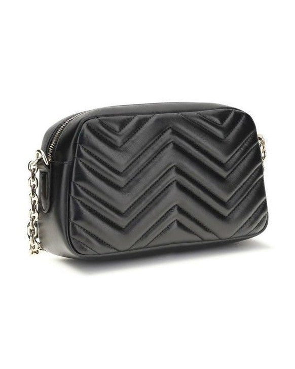 Gucci Black Calf Leather Bos Taurus Handbag Glam Steals