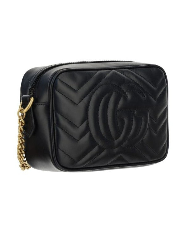 Gucci Black Leather Shoulder Bag Glam Steals