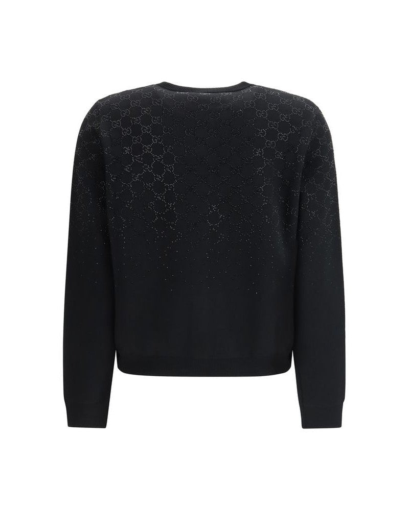 Gucci Black Wool Cardigan
