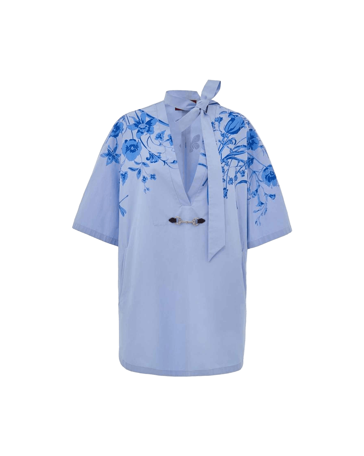 Gucci Cotton Blue Shirt Glam Steals