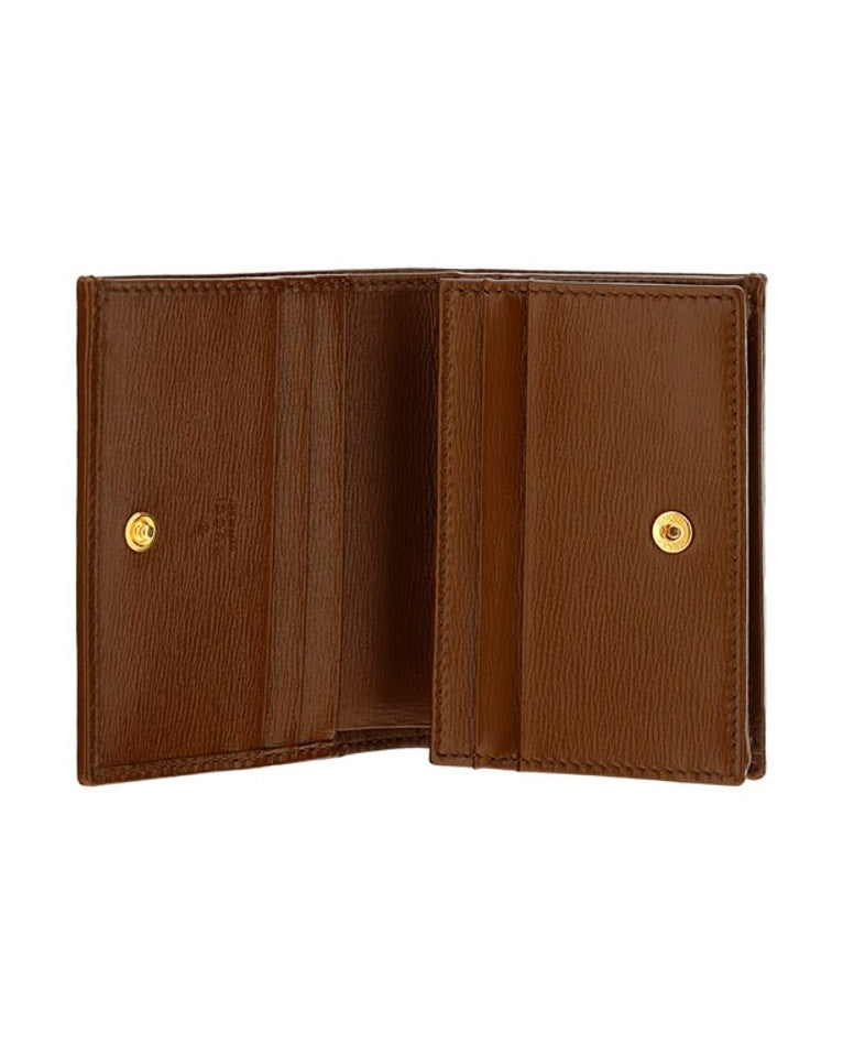 Gucci Brown Polyester Wallet Glam Steals