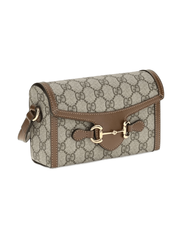 Gucci Brown Polyethylene Shoulder Bag Glam Steals