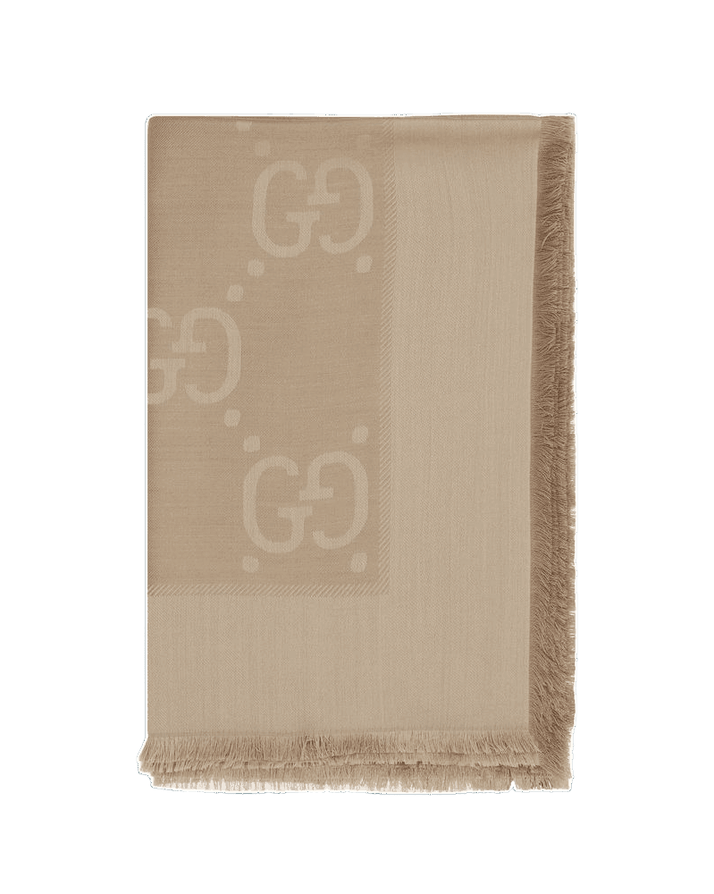 Gucci Brown Wool Scarf Glam Steals