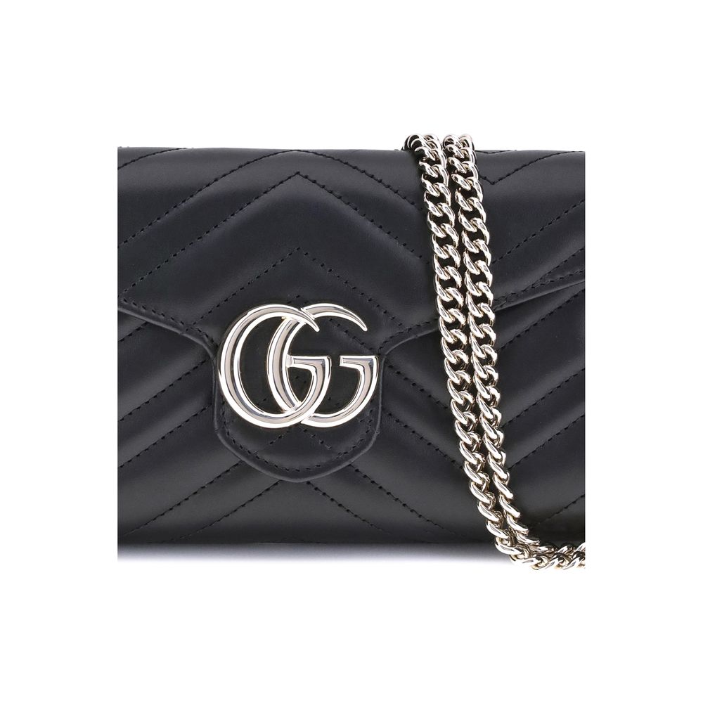 Gucci Gg Marmont Wallet With Chain Glam Steals