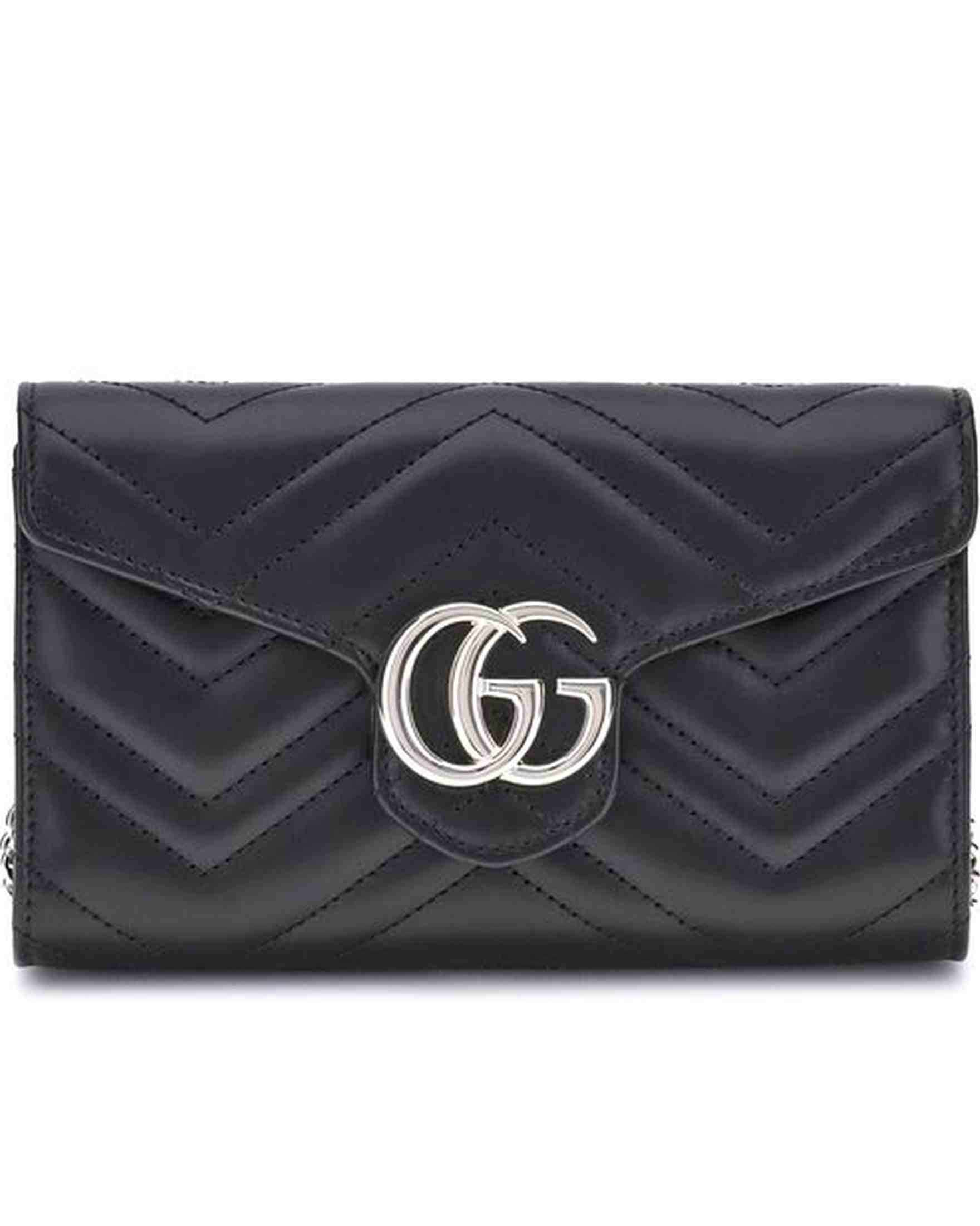 Gucci Gg Marmont Wallet With Chain Glam Steals