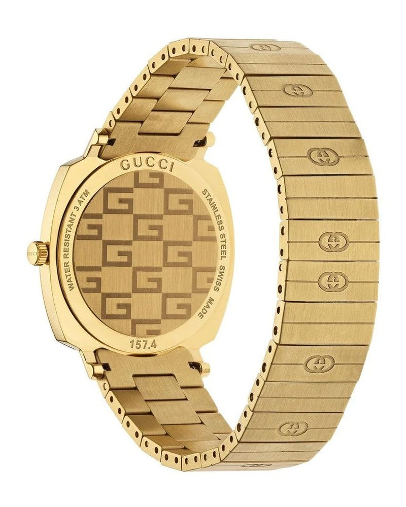 Gucci Gold Stainless Steel Watch Glam Steals