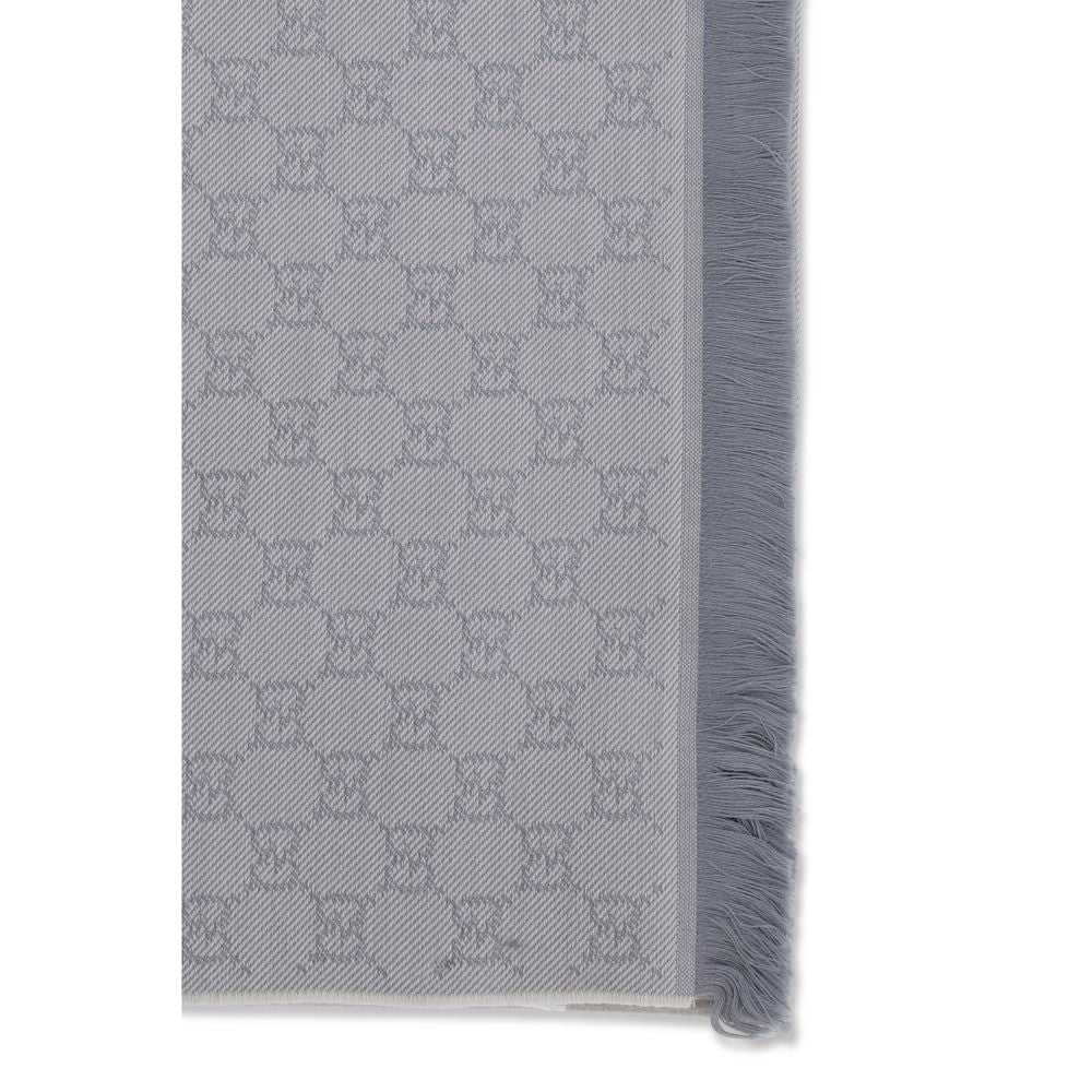Gucci Gray Wool Scarf Glam Steals