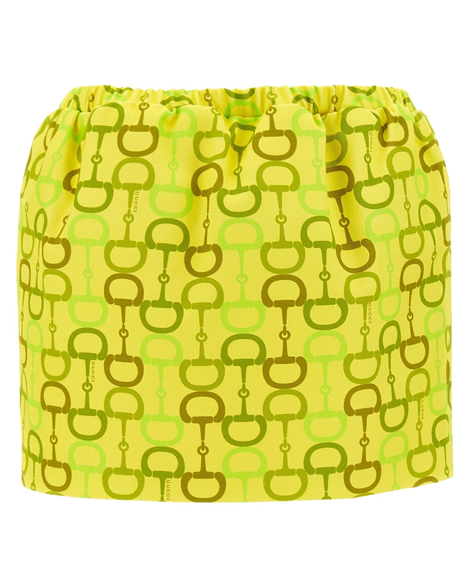 Gucci Horsebit Print Skirt Glam Steals