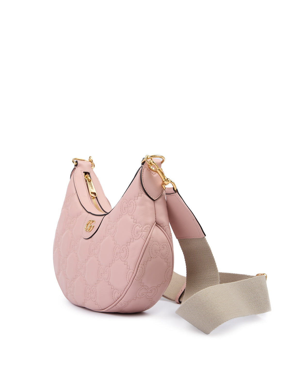 Gucci Light Pink Leather Shoulder Bag Glam Steals