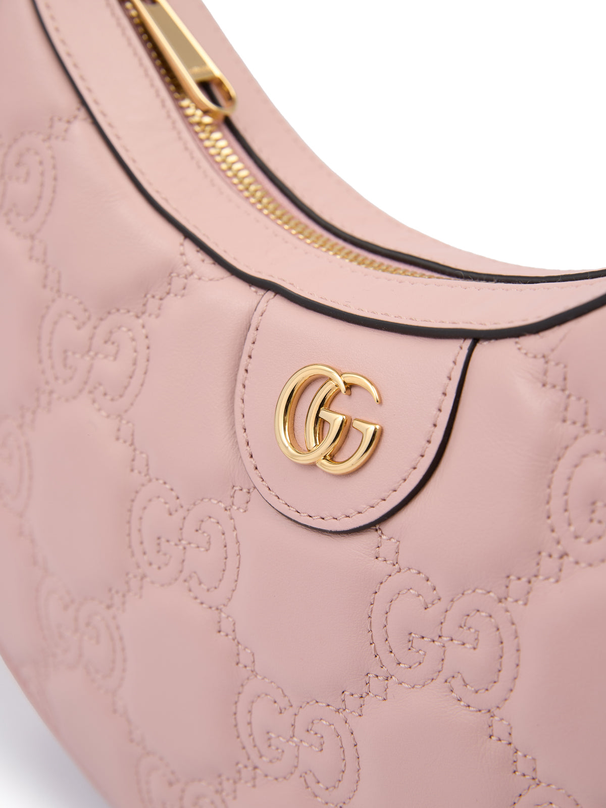 Gucci Light Pink Leather Shoulder Bag Glam Steals
