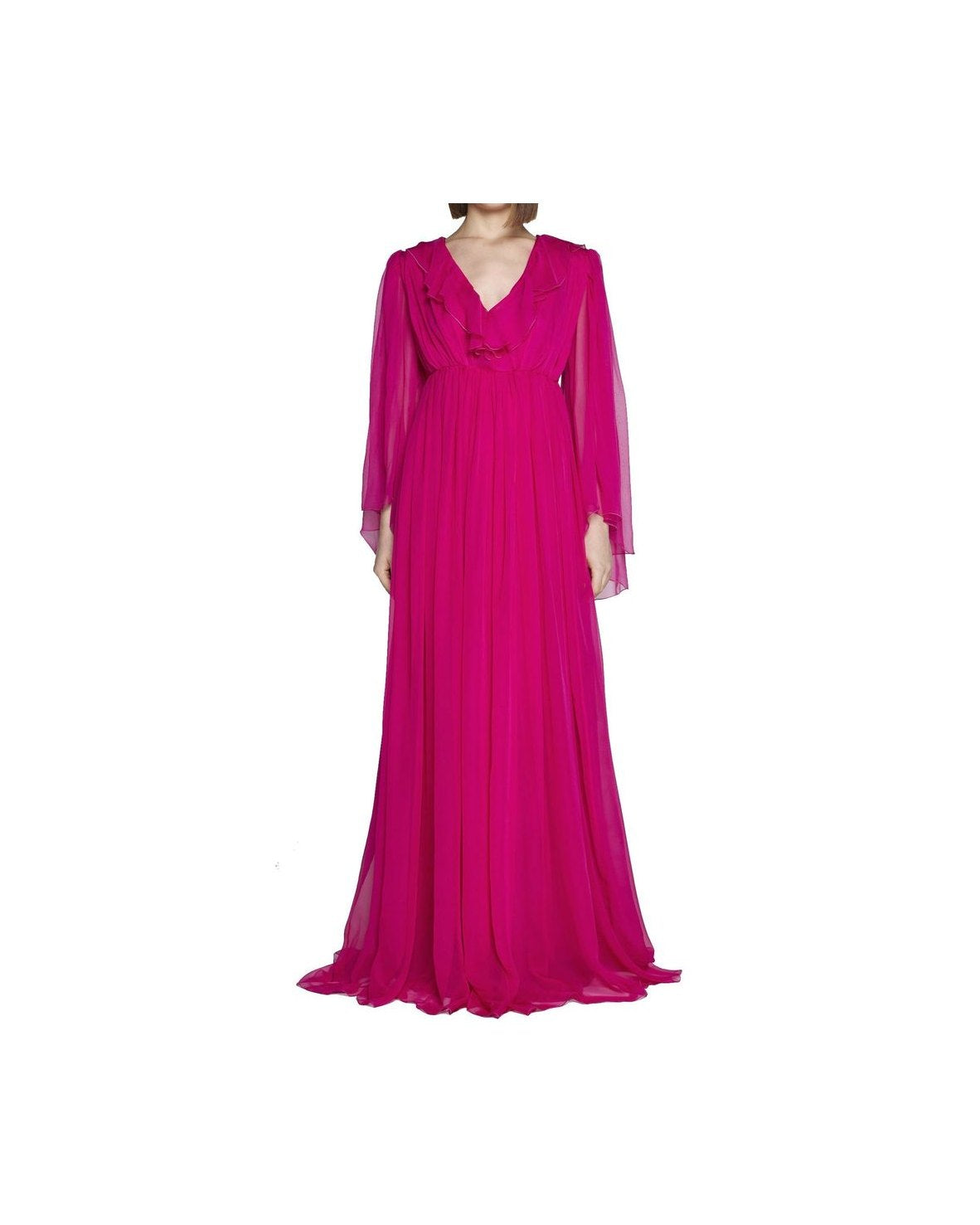Gucci Multicolor Silk Dress Dresses