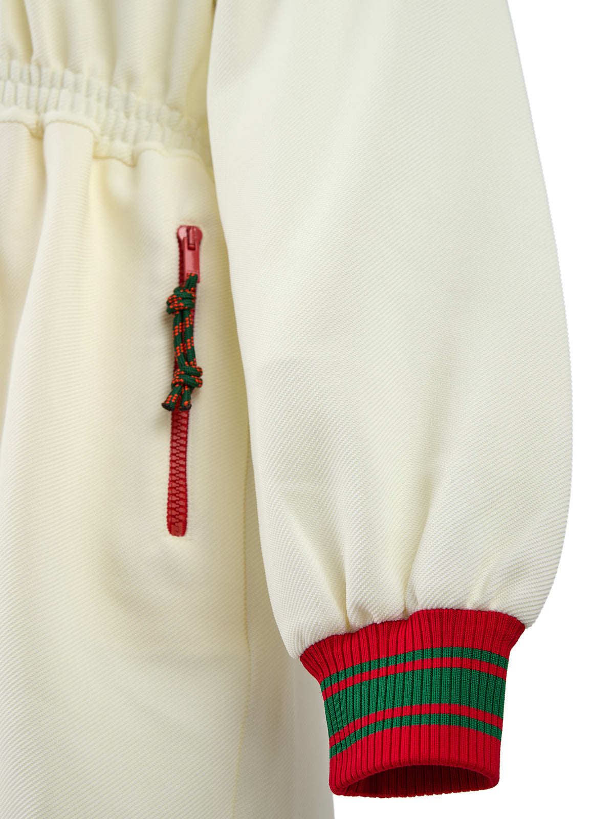 Gucci Polyester Cream Hooded Logo Sweatsuit Glam Steals