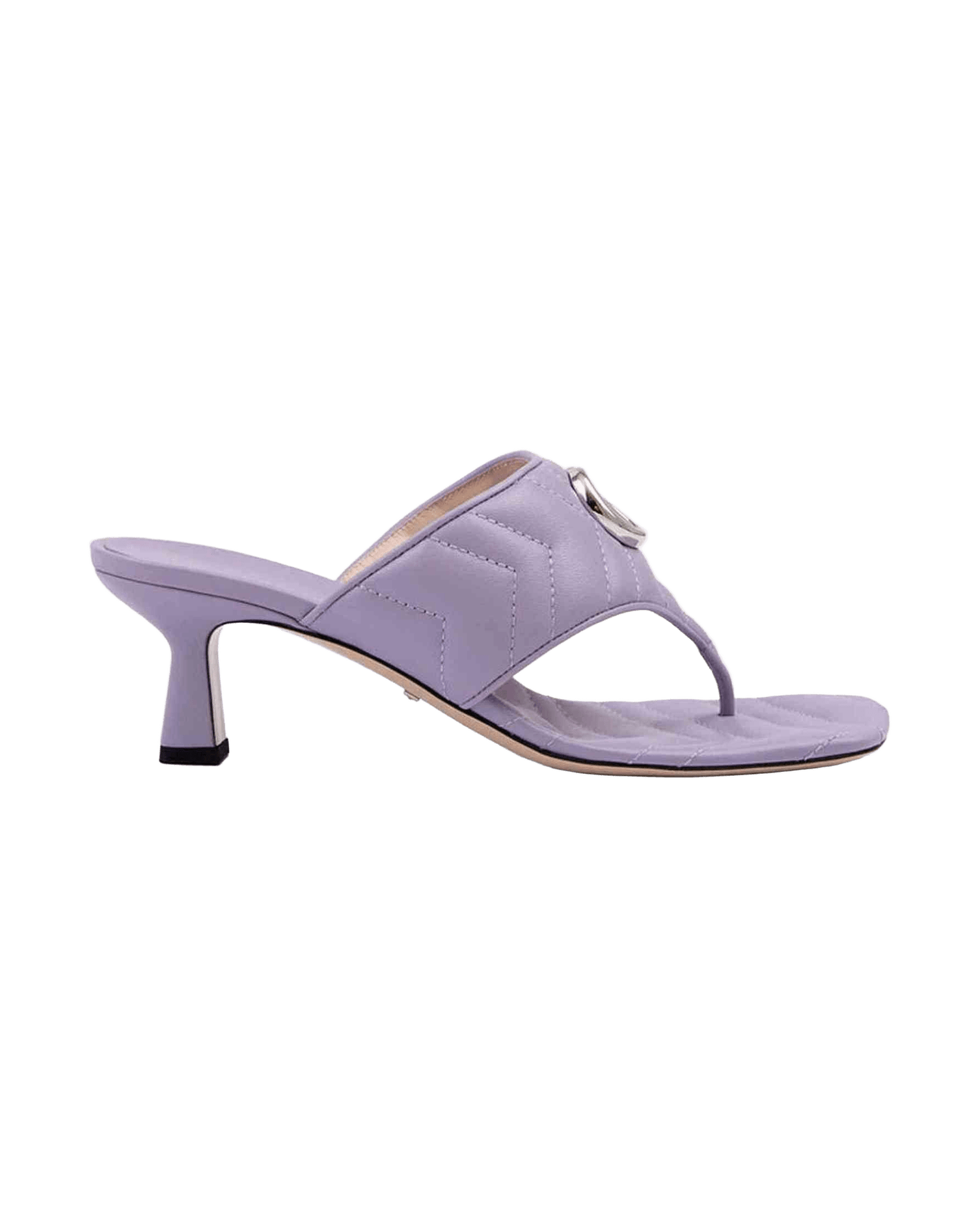 Gucci Leather Purple Mystic Nappa Charlotte Sandals