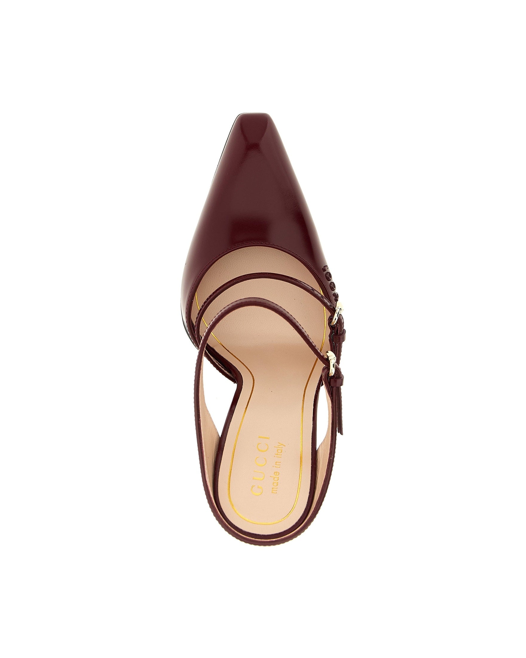 Gucci Rosso Ancora Sabots Sandals
