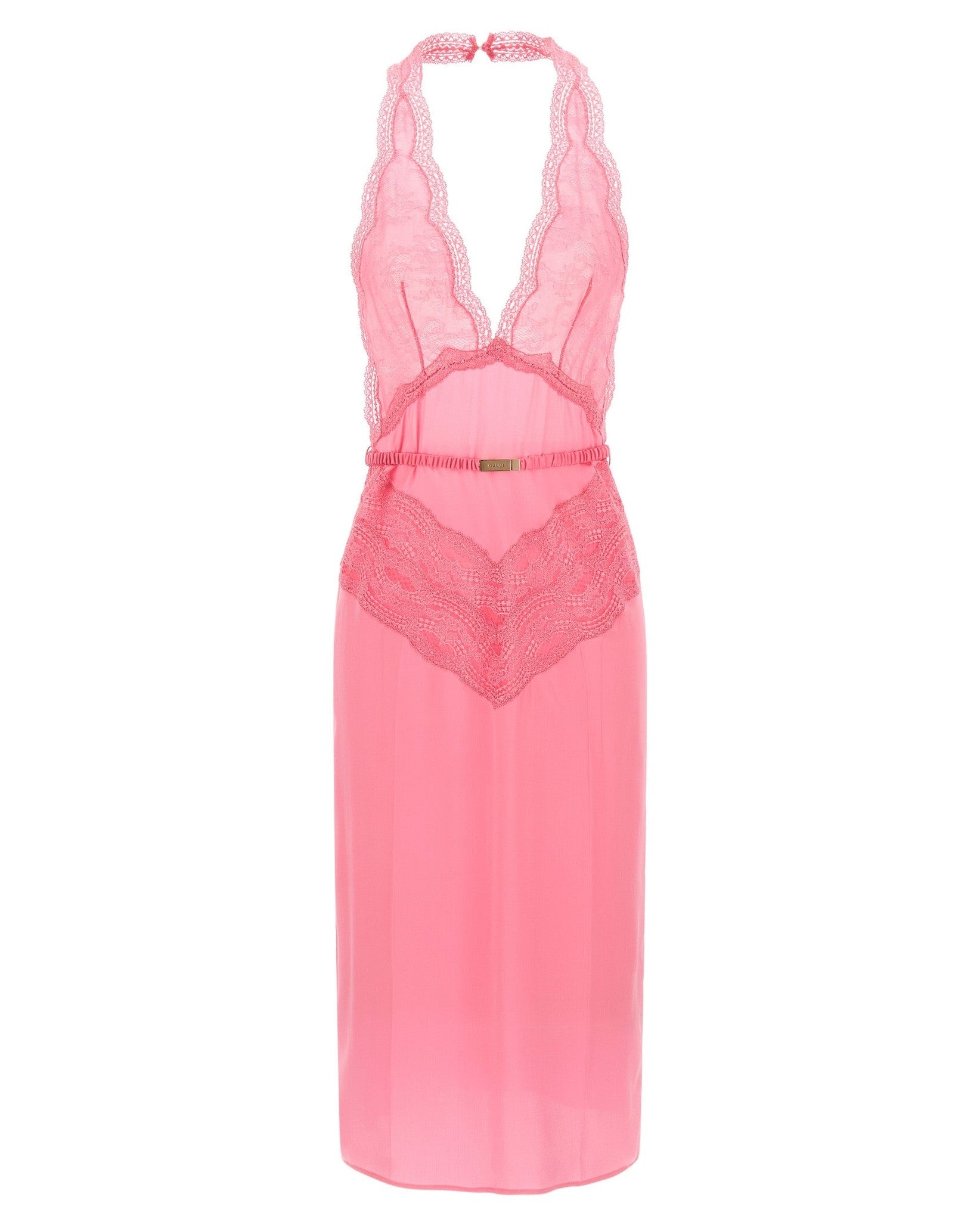 Gucci Satin Lace Dress Glam Steals