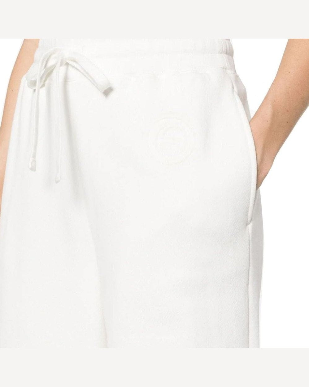 Gucci White Cotton Joggers