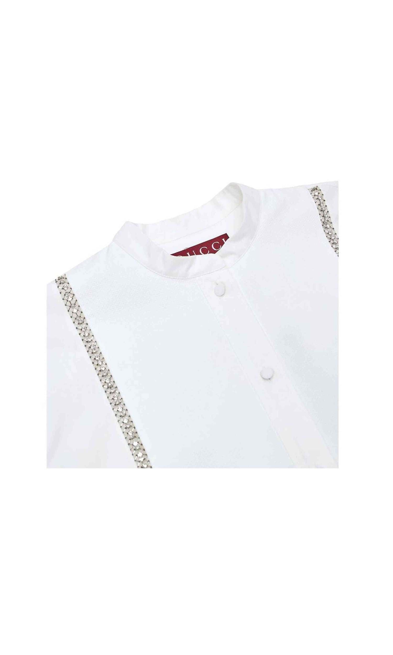 Gucci White Cotton Shirt Glam Steals