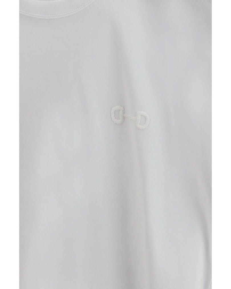 Gucci White Cotton T-Shirt