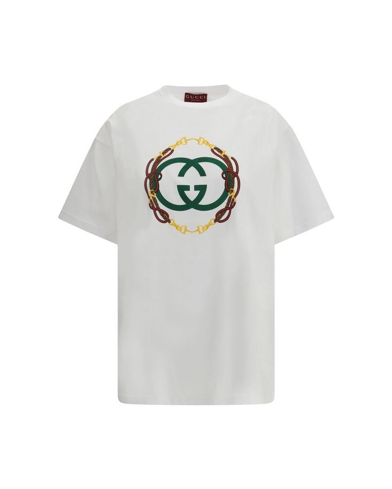 Gucci White Cotton T-shirt Glam Steals