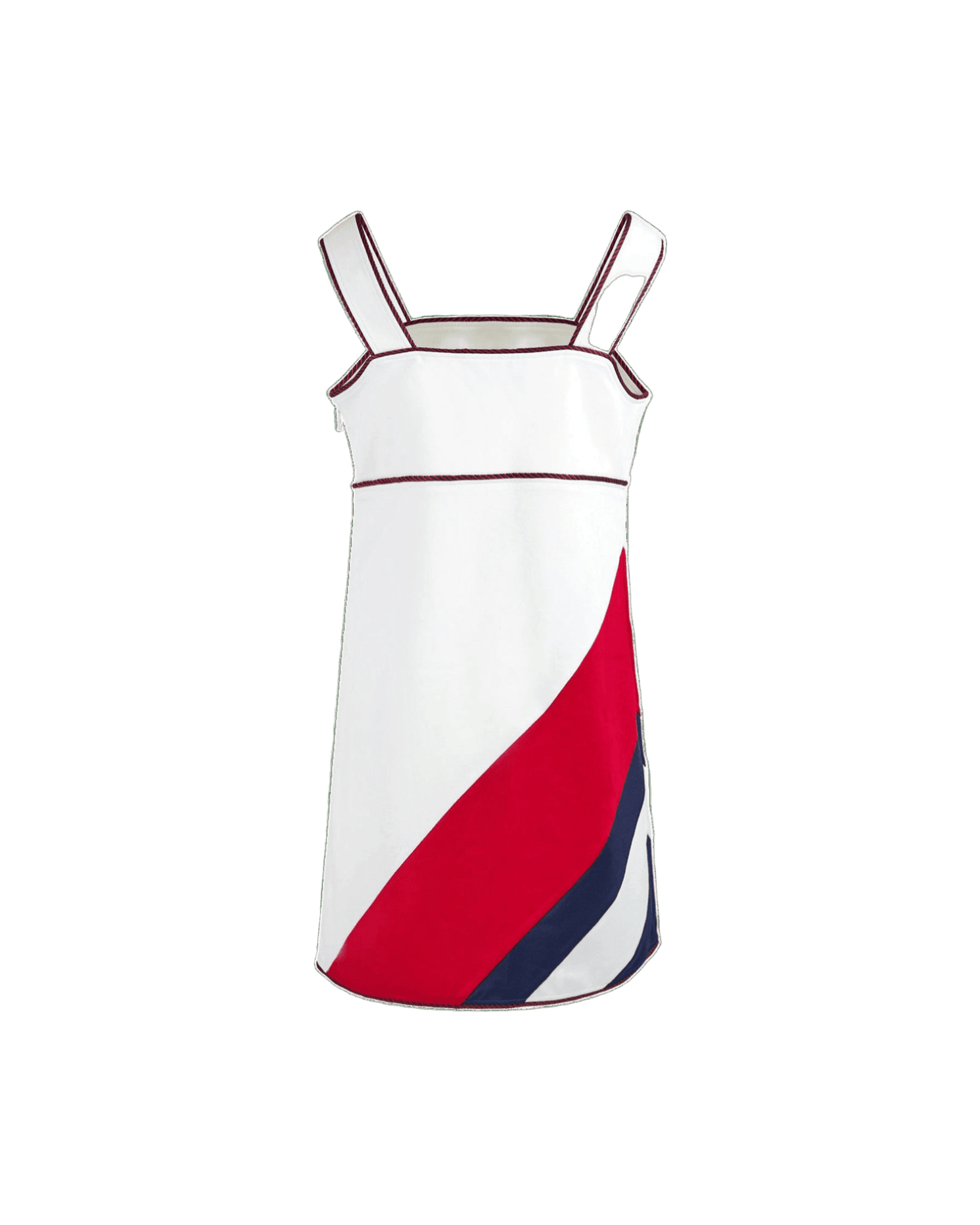Gucci Polyester White And Cotton Short Dress