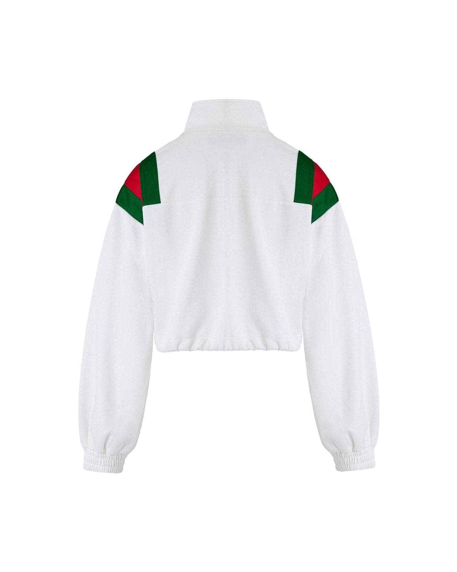 Gucci White Polyester Logo Sweat-Shirt Glam Steals