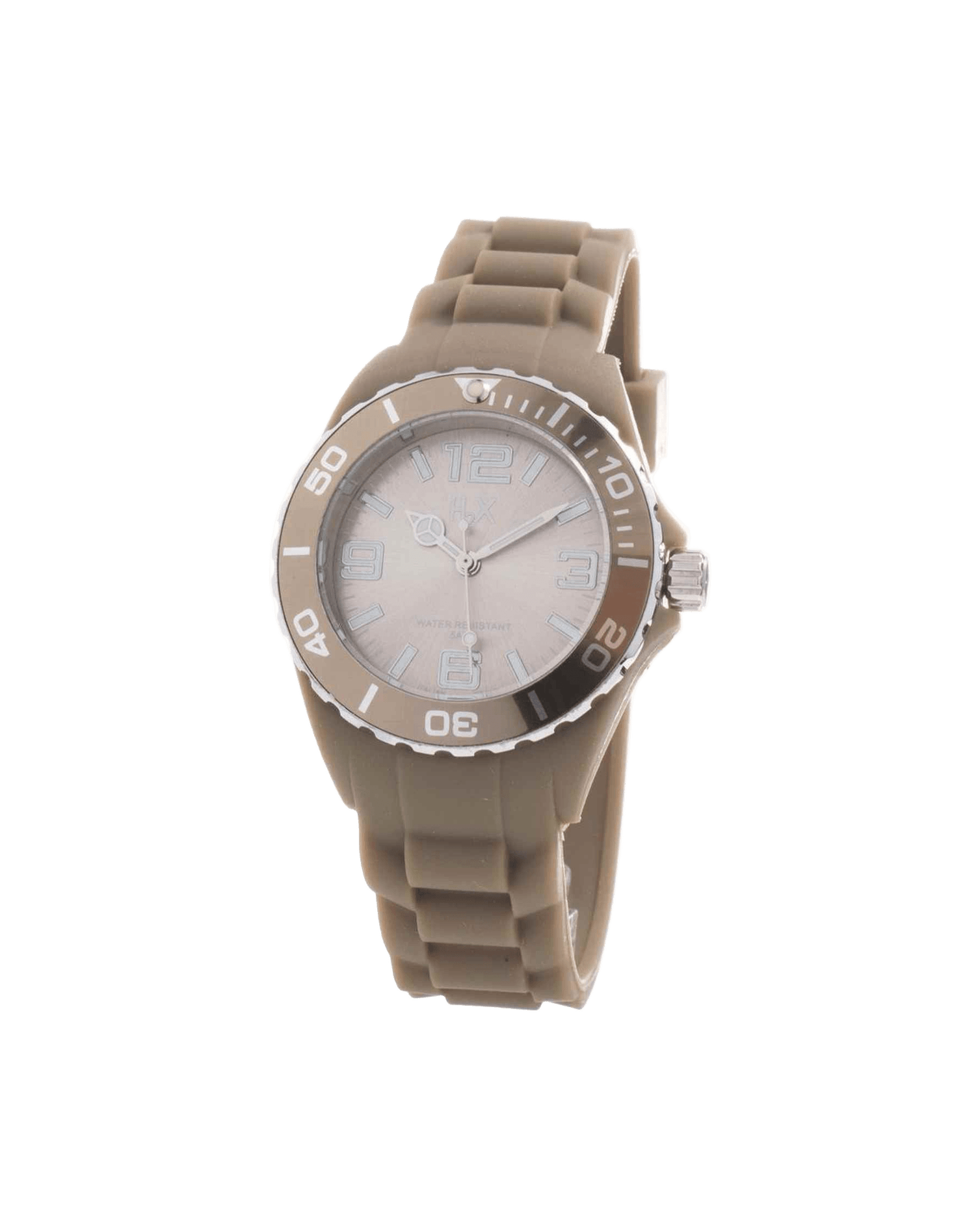 Haurex Rubber Brown Watch Glam Steals