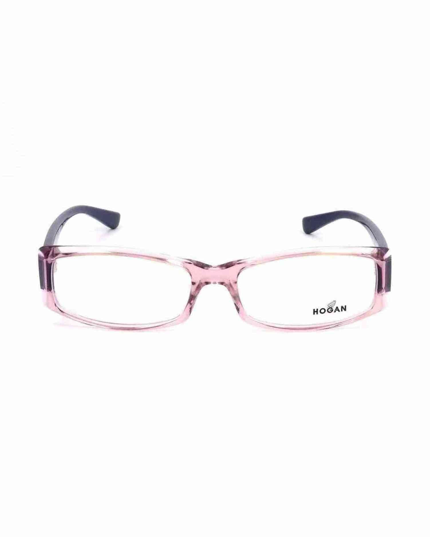 Hogan Plastic Purple Frame Eyeglasses