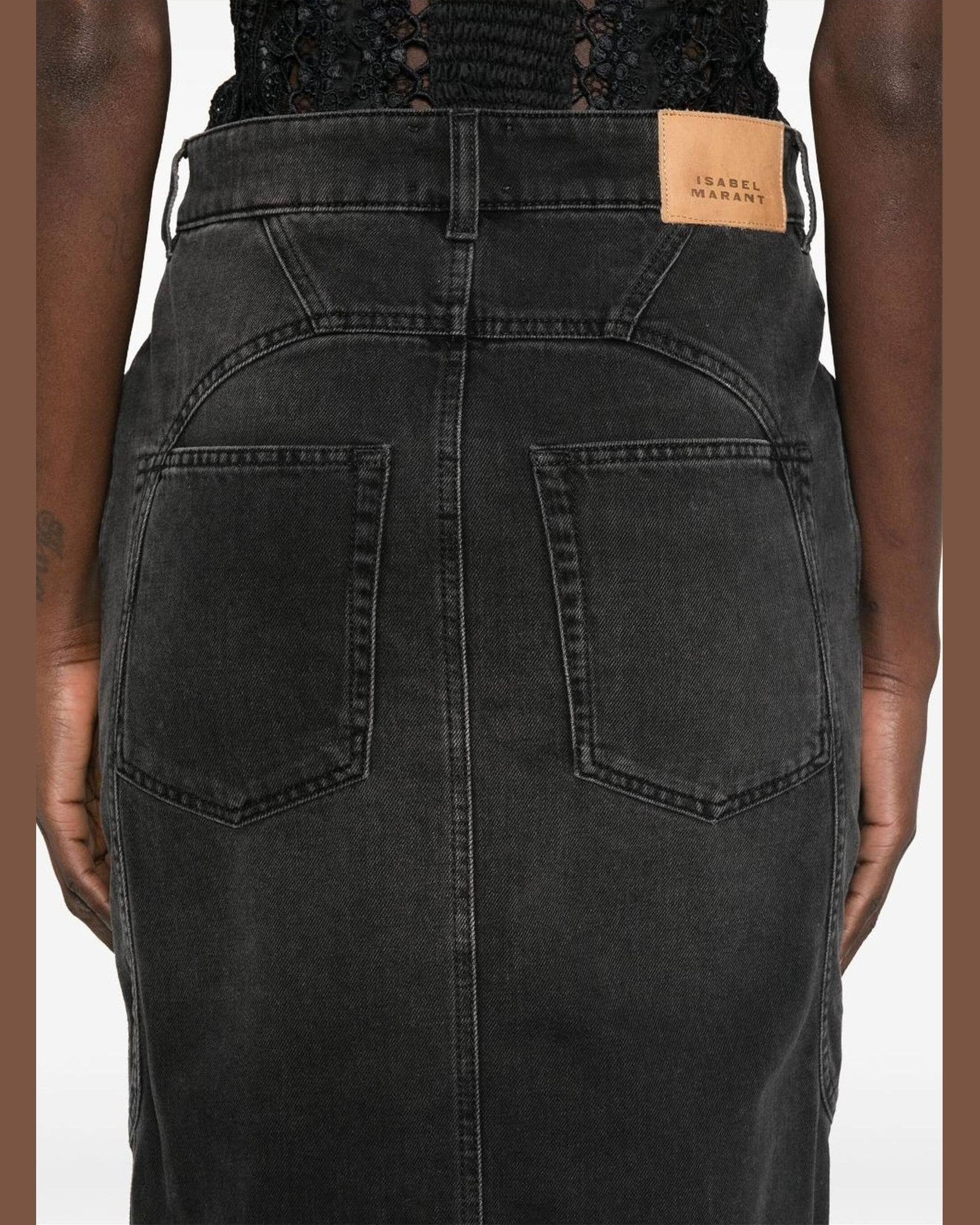 Isabel Marant Black Skirt Glam Steals