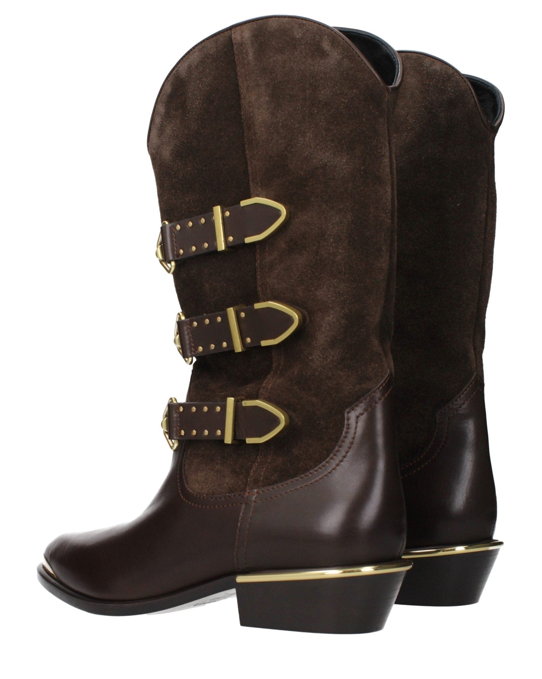 Isabel Marant Brown Leather Ankle Boots Glam Steals