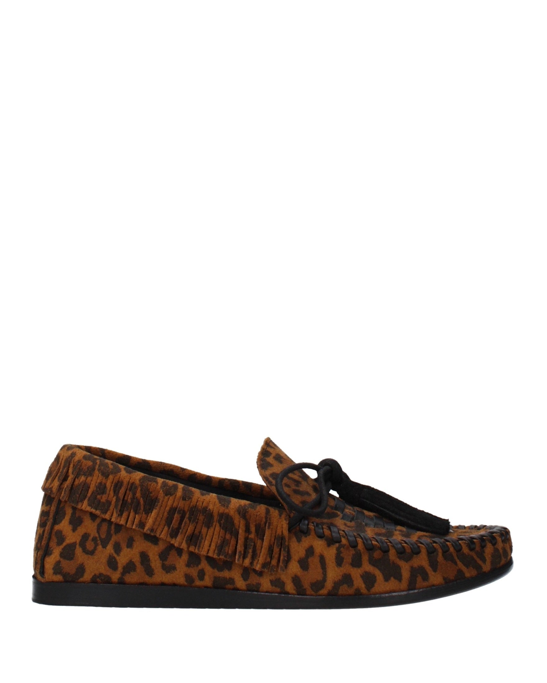 Isabel Marant Brown Leather Slip On Loafers Glam Steals
