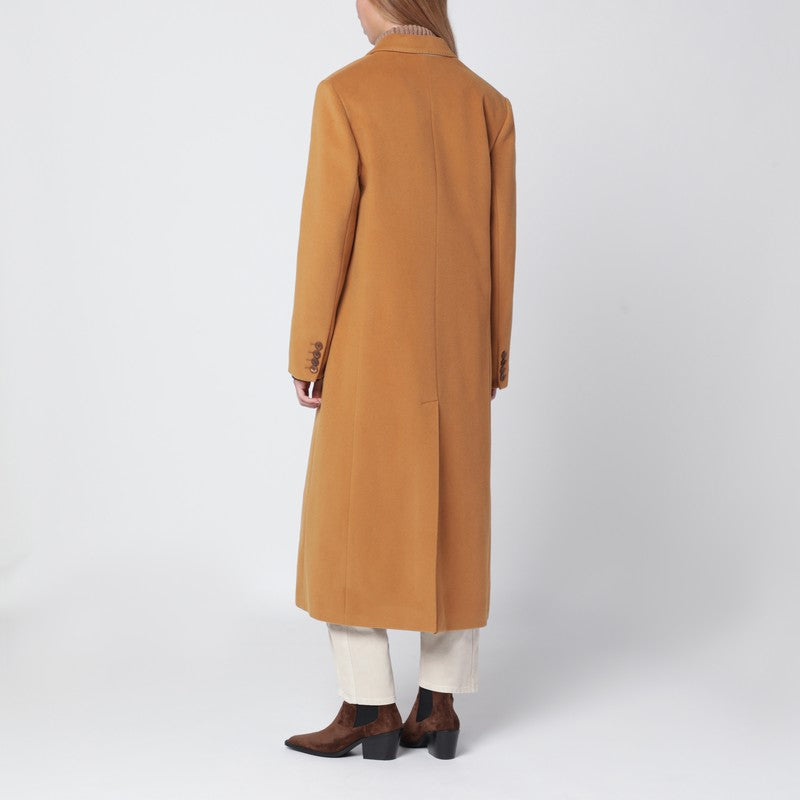 Isabel Marant Camel Wool Blend Coat Glam Steals