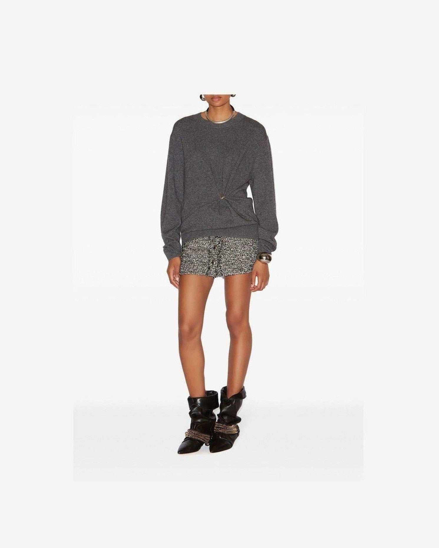Isabel Marant Grey Sweater Glam Steals