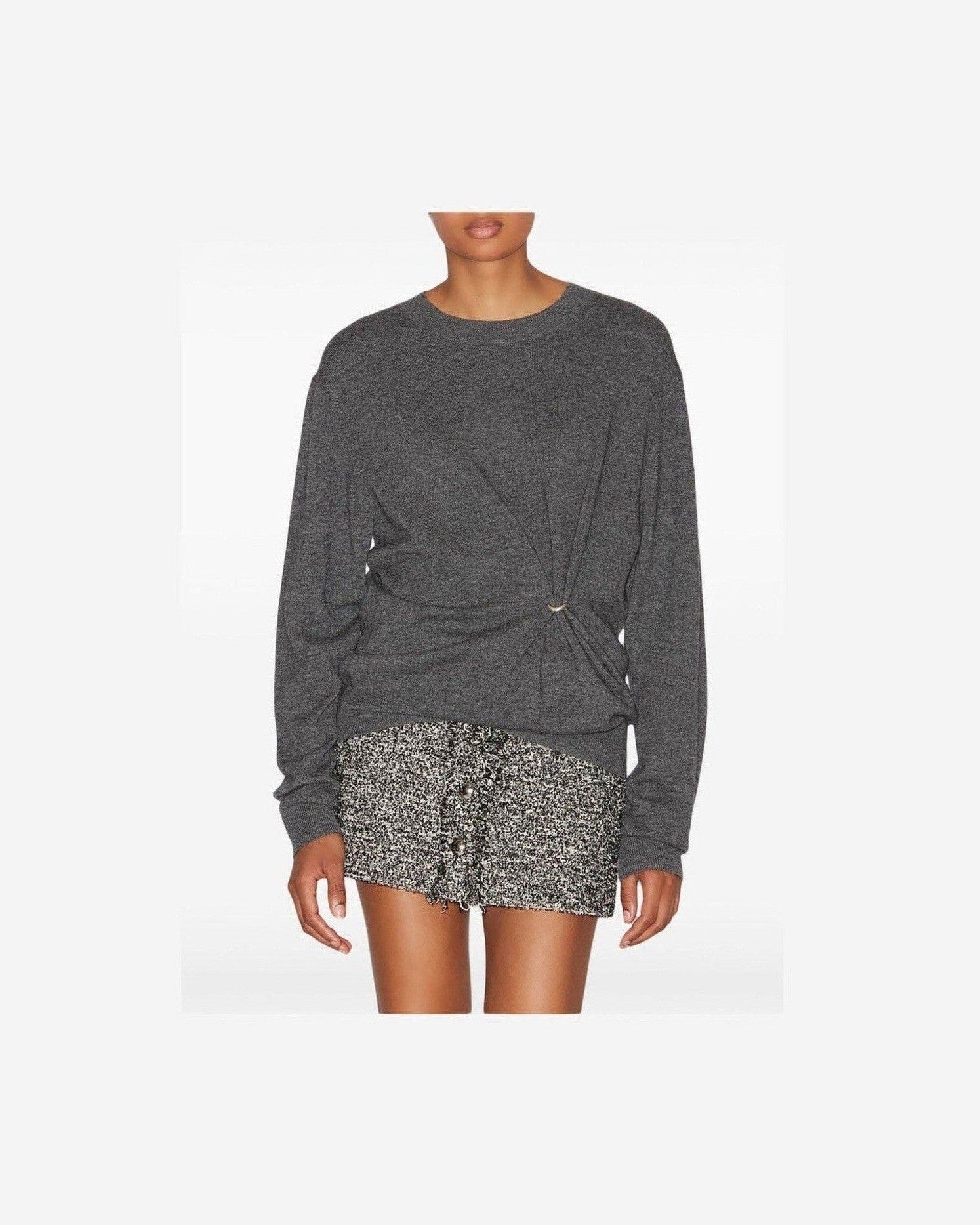Isabel Marant Grey Sweater Glam Steals
