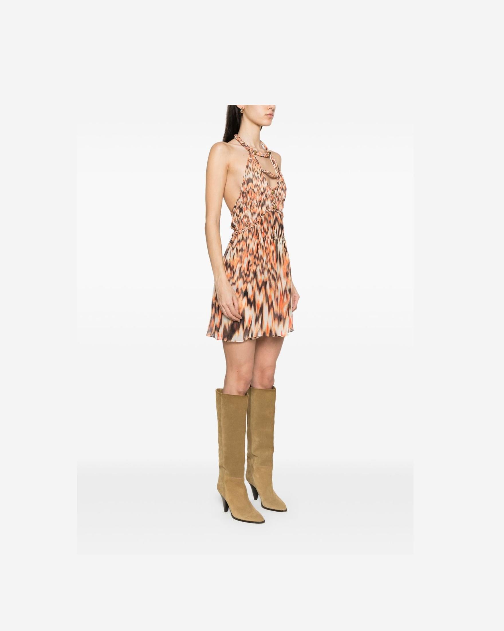 Isabel Marant Orange Dress Glam Steals
