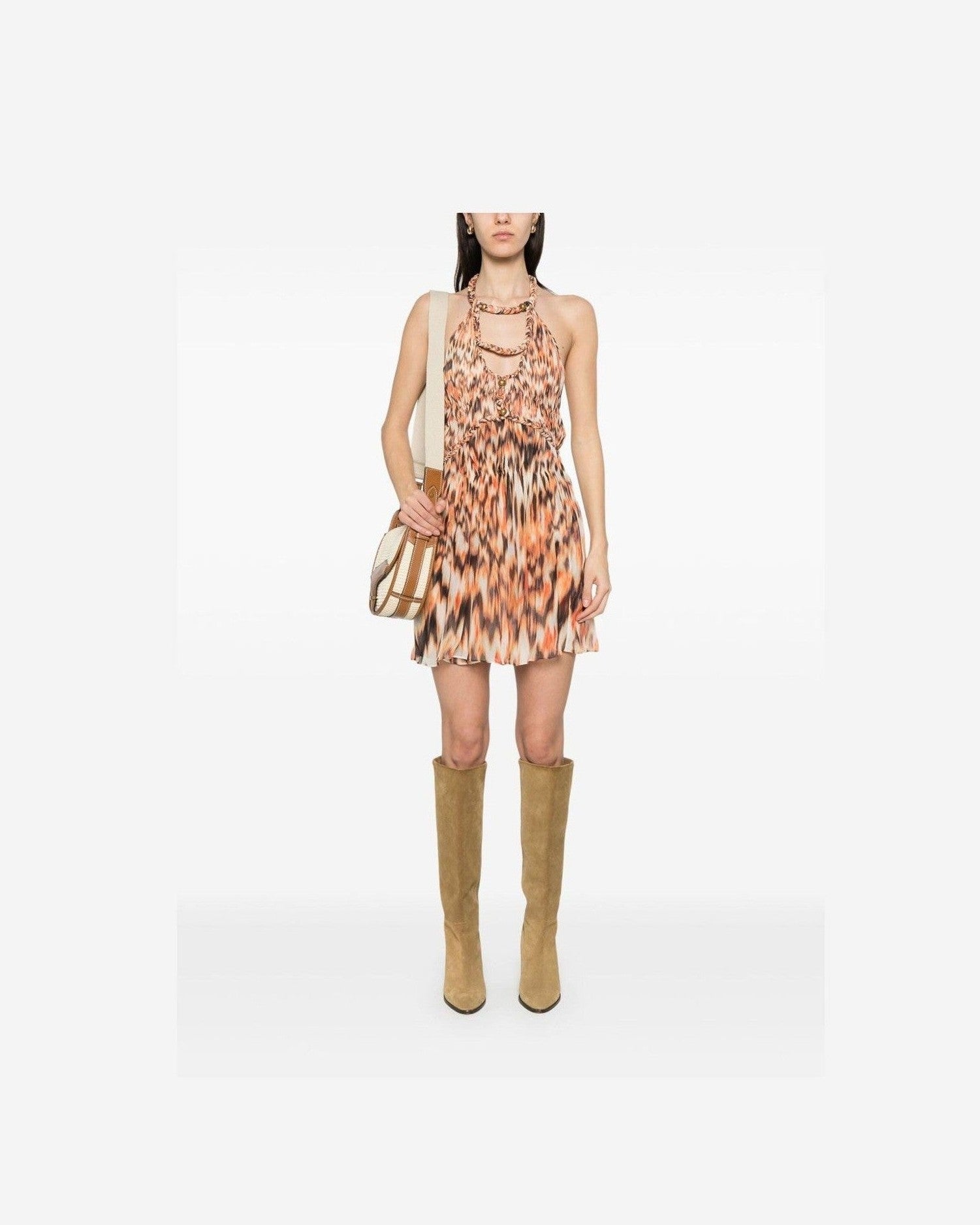 Isabel Marant Orange Dress Glam Steals