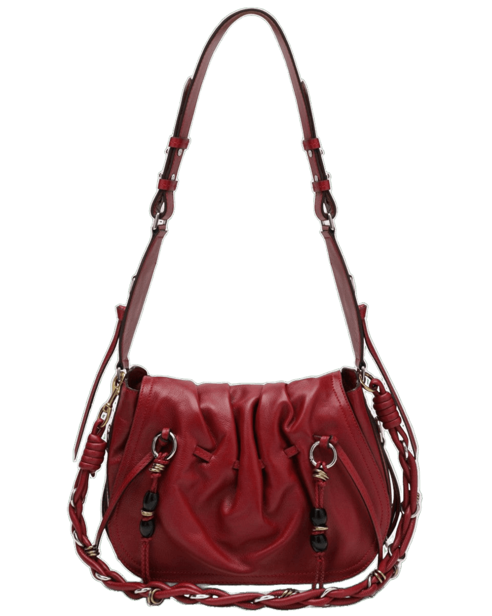 Isabel Marant Red Leather Bolton Bag Glam Steals