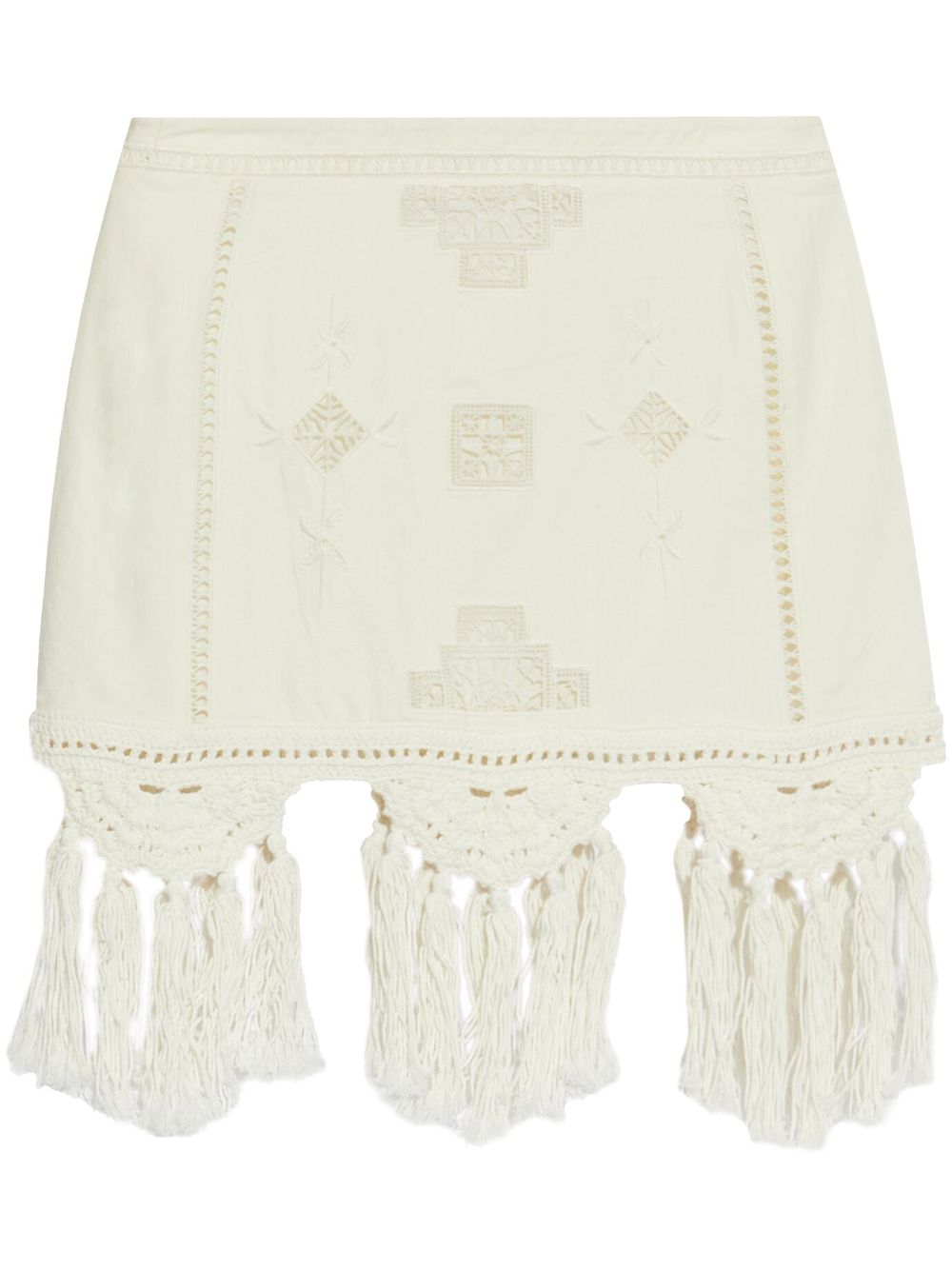 Isabel Marant White Skirt Glam Steals