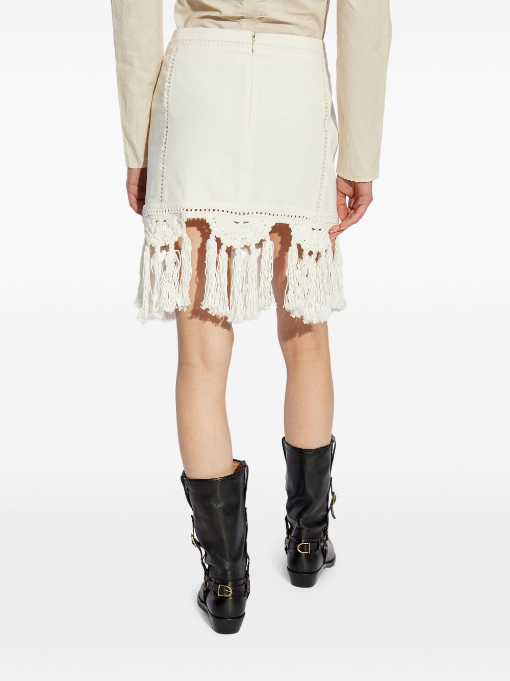 Isabel Marant White Skirt Glam Steals