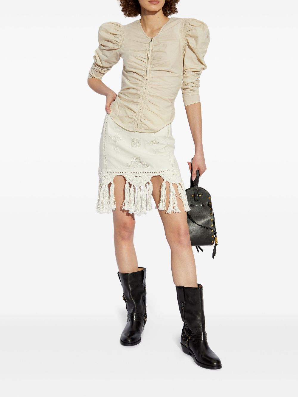 Isabel Marant White Skirt Glam Steals