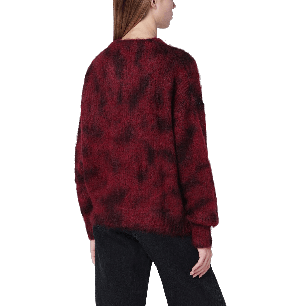 Isabel Marant Wool Myriam Sweater in Spray Effect Kid Mohair Glam Steals