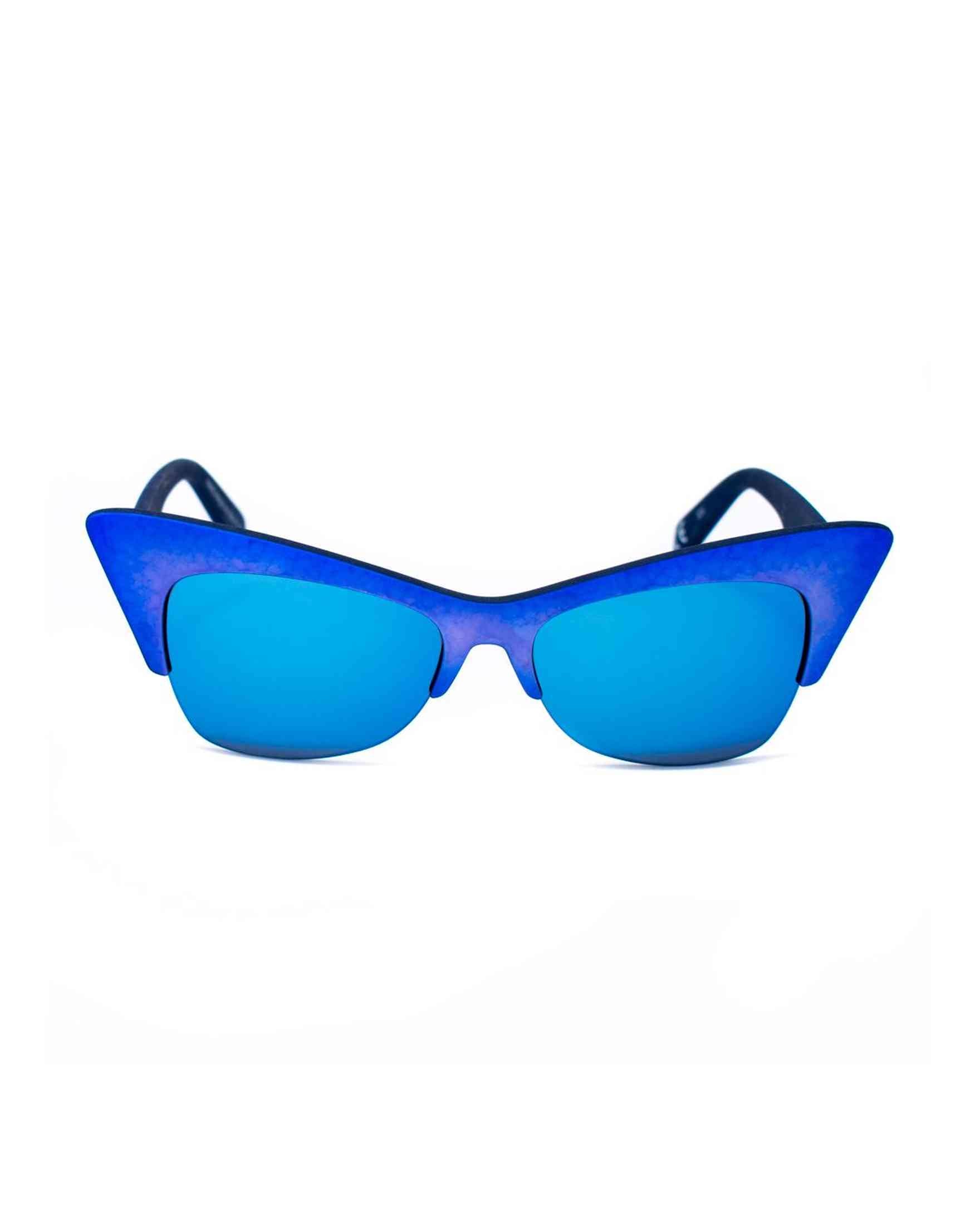 Italia Independent Blue Acetate Sunglasses Glam Steals