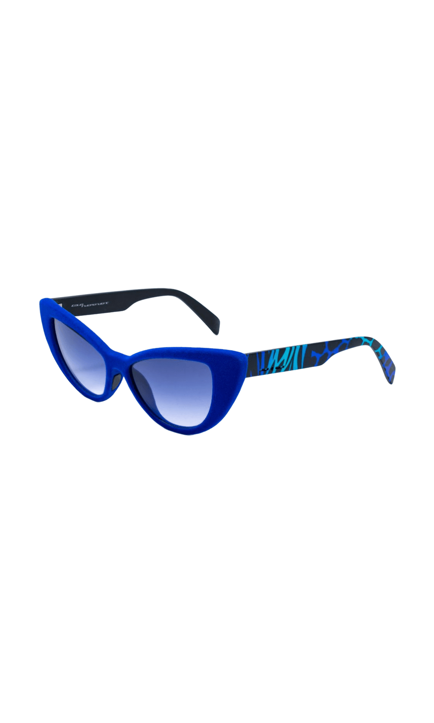 Italia Independent Blue Acetate Sunglasses Glam Steals