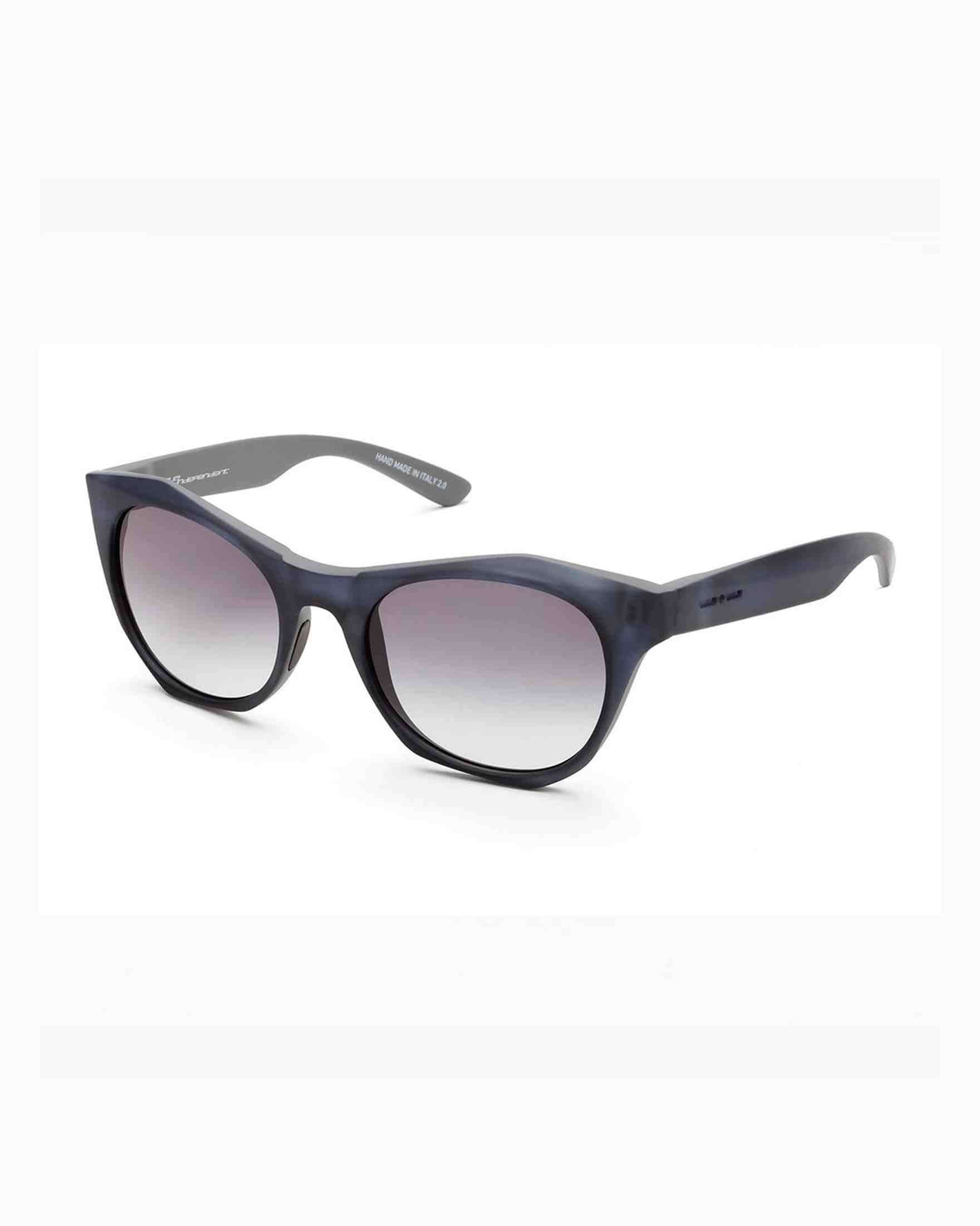 Italia Independent Blue Acetate Sunglasses Glam Steals
