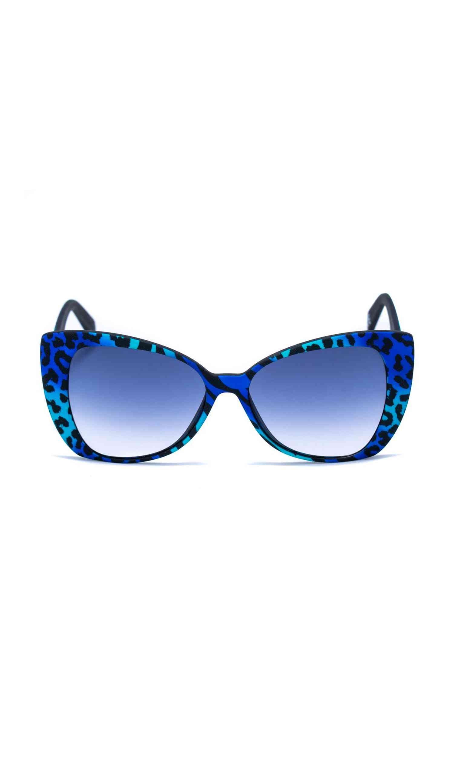 Italia Independent Blue Acetate Sunglasses Glam Steals