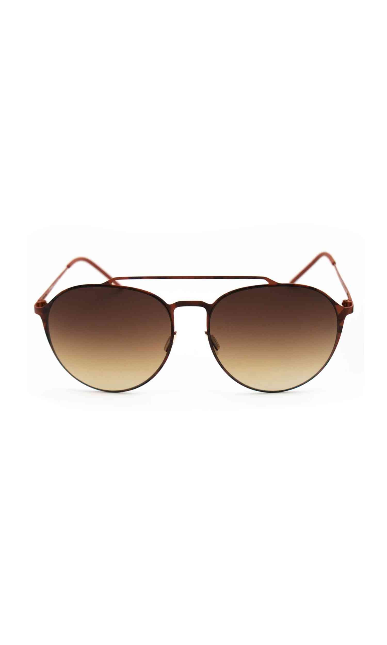 Italia Independent Brown Metal Sunglasses Glam Steals