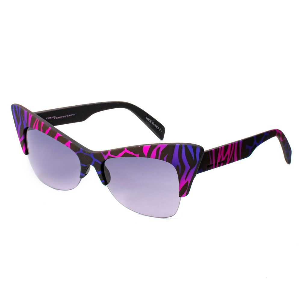 Italia Independent Purple Acetate Sunglasses Glam Steals