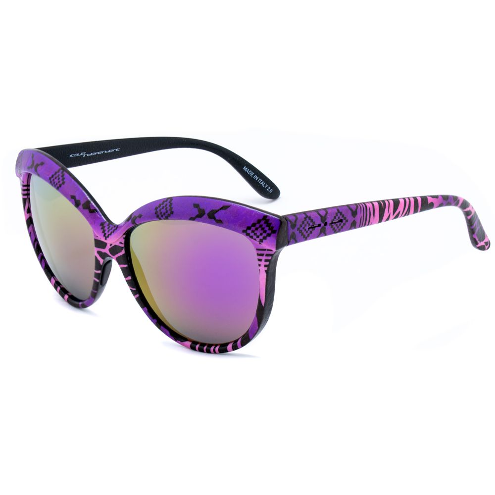 Italia Independent Purple Acetate Sunglasses Glam Steals
