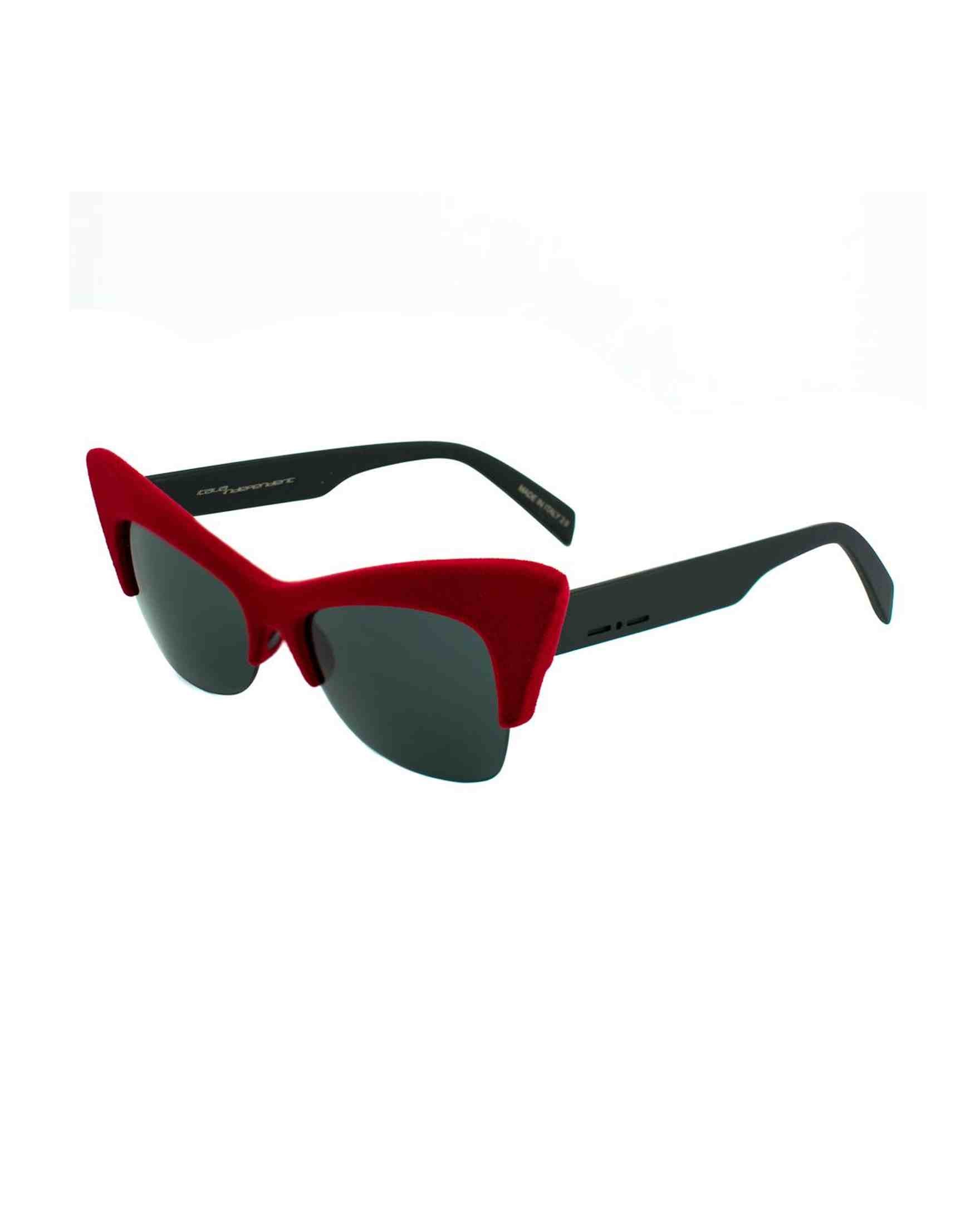 Italia Independent Red Acetate Sunglasses Glam Steals