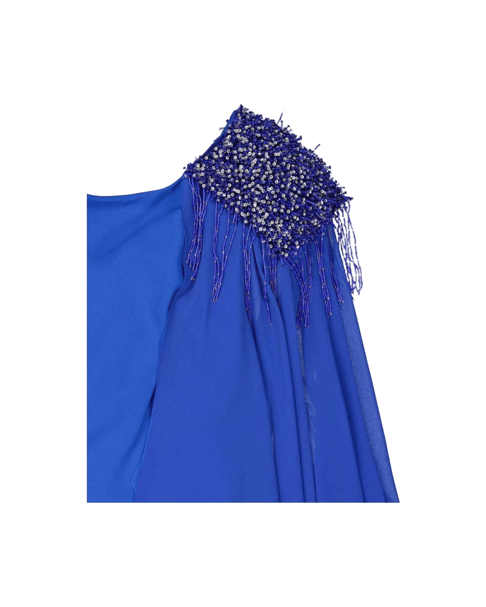 Ivan Montesi Beaded Shoulders Dress Glam Steals