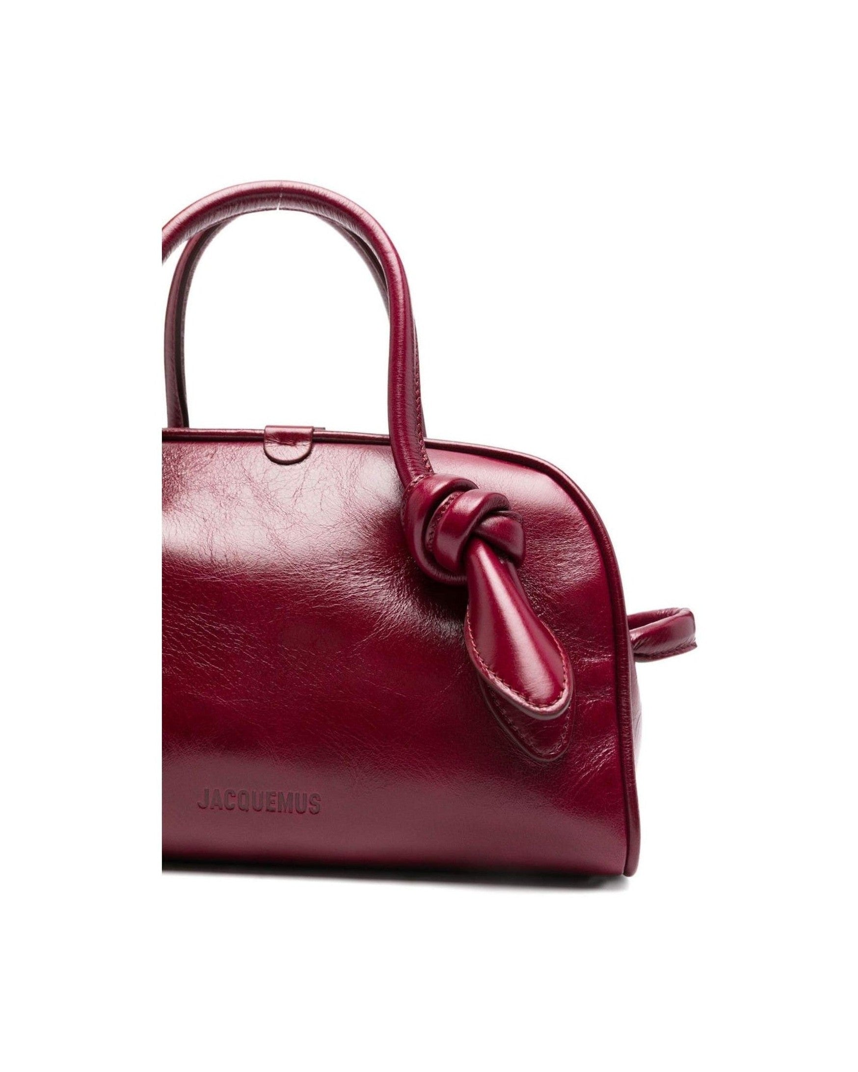 Jacquemus Bag Bordeaux Glam Steals
